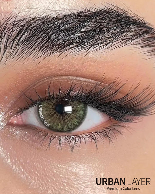 Cleopatra Lime 14.2mm (Pupila Chica) - Urban Layer